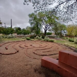 Spiral ground art