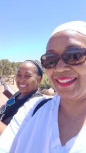 Kijana and Kaliyah on spiral journey